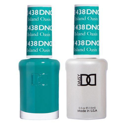 DND Gel Nail Polish Duo - 438 Green Colors - Island Oasis