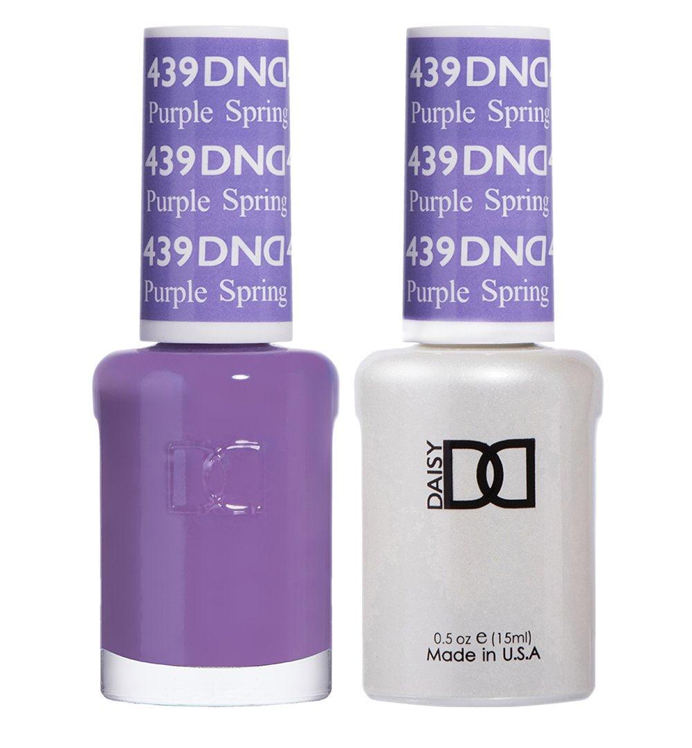 DND Gel Nail Polish Duo - 439 Purple Colors - Purple Spring
