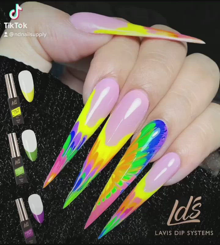 LDS - 11 - Line Art Gel Nails Polish Nail Art