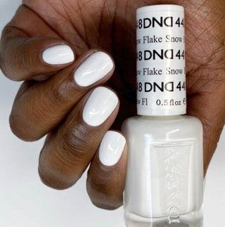 DND Gel Polish - 448 White Colors - Snow Flake