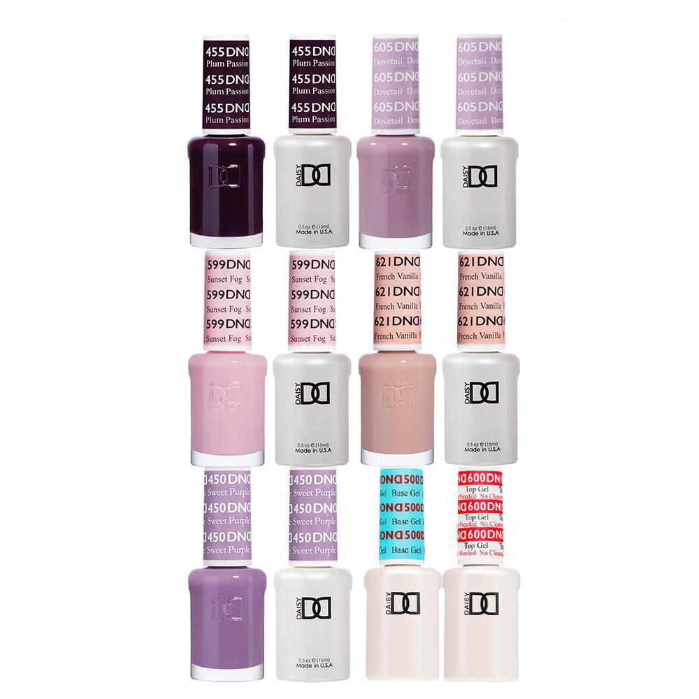  DND Gel Starter Kit: 450, 455, 621, 599, 605, BT 500-600 by DND - Daisy Nail Designs sold by DTK Nail Supply