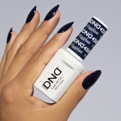 DND Gel Polish - 458 Blue Colors - Fresh Eggplant