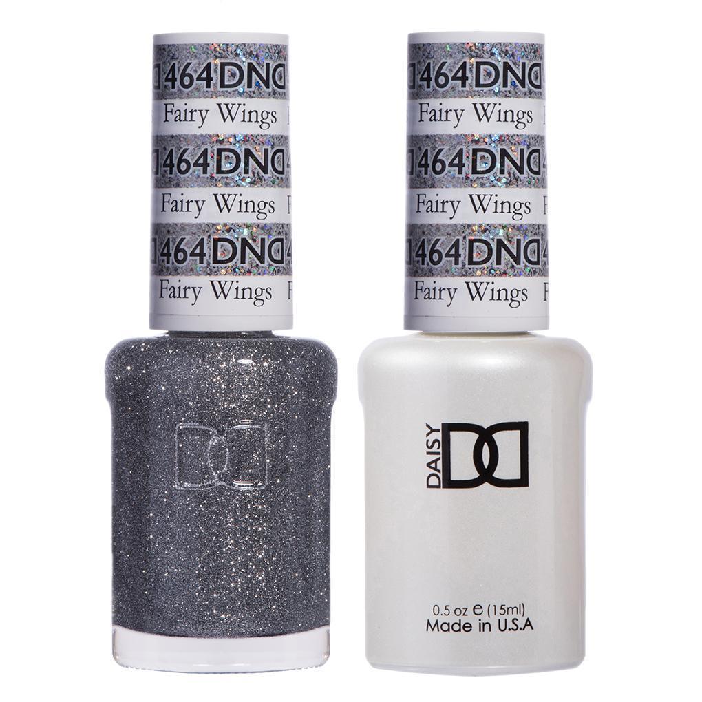 DND Gel Nail Polish Duo - 464 Silver Colors - Fairy Wings