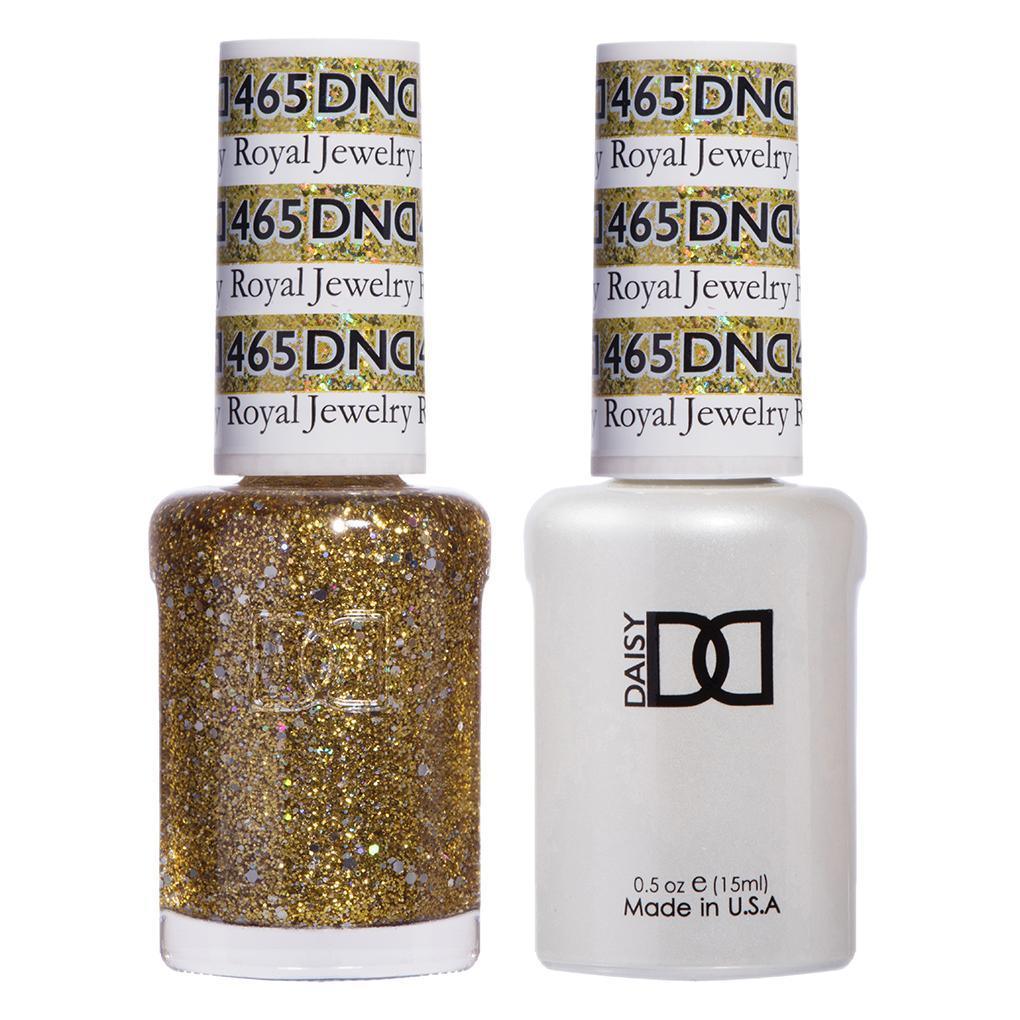 DND Gel Nail Polish Duo - 465 Yellow Colors - Royal Jewelry