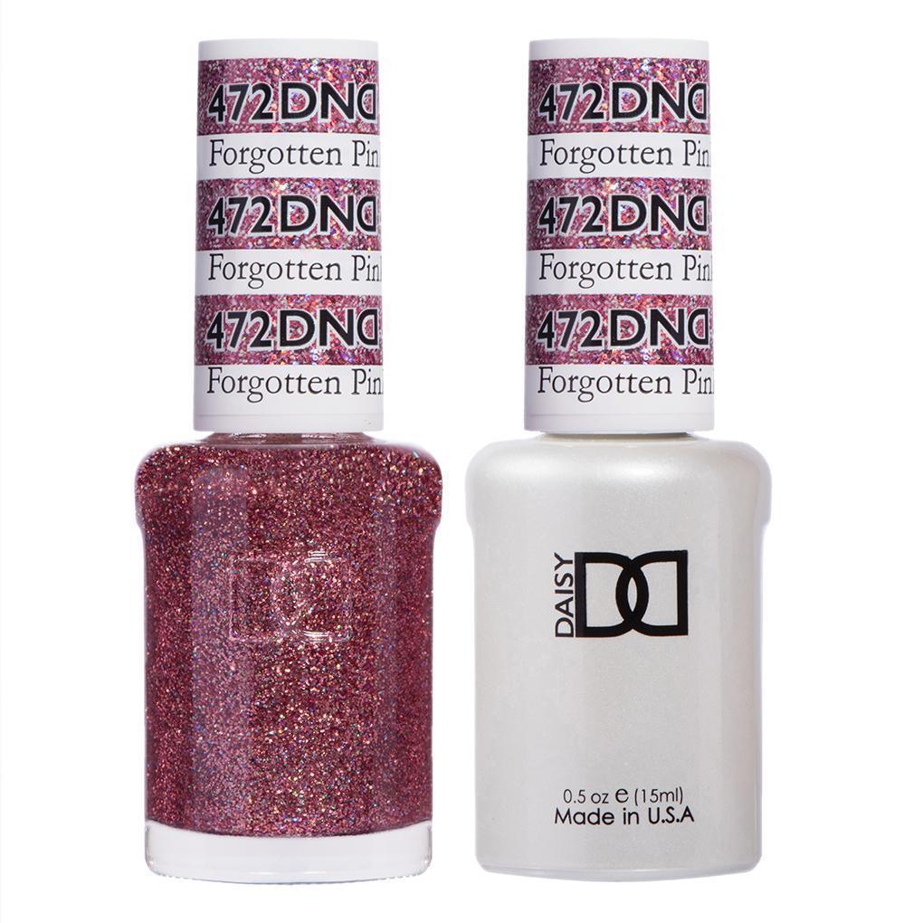 DND Gel Nail Polish Duo - 472 Pink Colors - Forgotten Pink