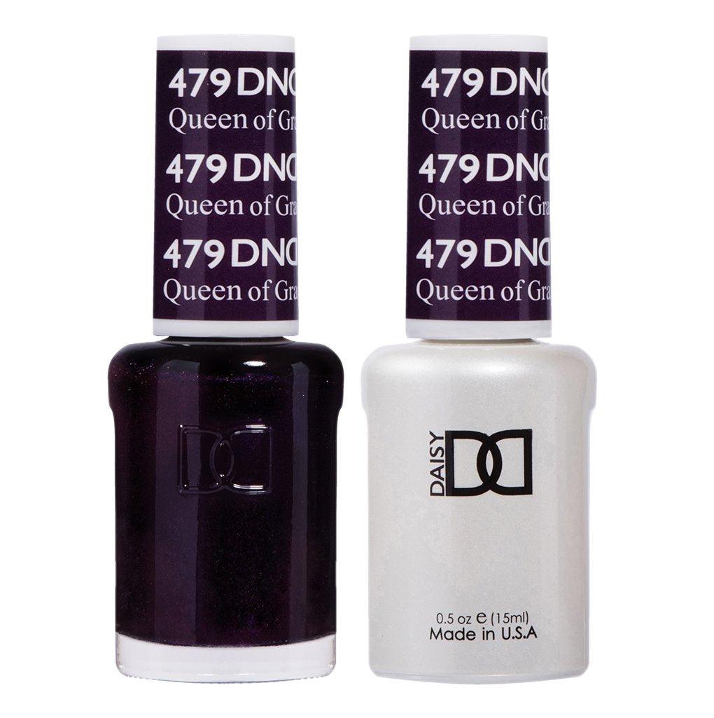 DND Gel Nail Polish Duo - 479 Purple Colors - Queen of Grape