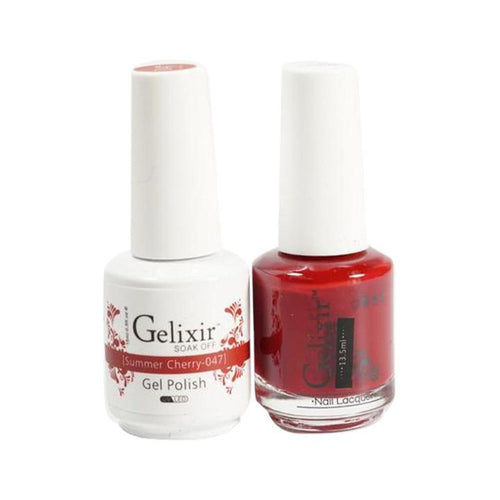  GELIXIR Holiday Gift Bundle: 4 Gel & Lacquer, 1 Base Gel, 1 Top Gel - 059, 071, 087, 047 by Gelixir sold by DTK Nail Supply