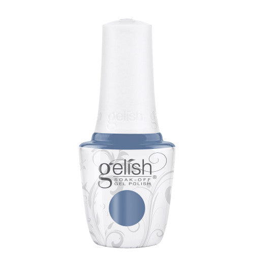 Gelish Nail Colours - Blue Gelish Nails - 482 Test The Water - 1110482