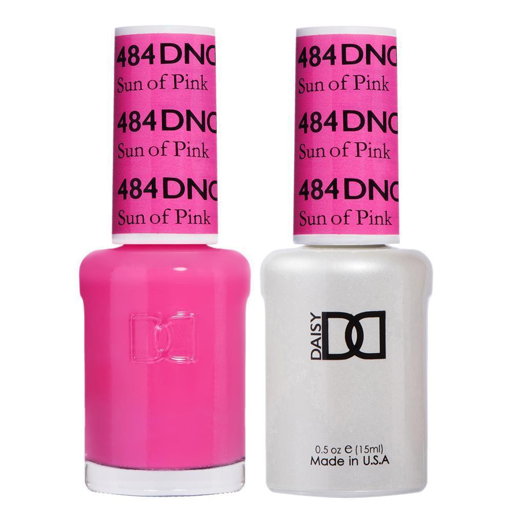 DND Gel Nail Polish Duo - 484 Pink Colors - Sun of Pink