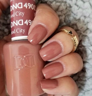 DND Gel Polish - 490 Brown Colors - Redwood City