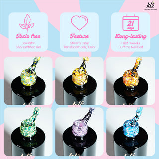 LDS 02 Vera - Gel Polish 0.5 oz - Summer Candy
