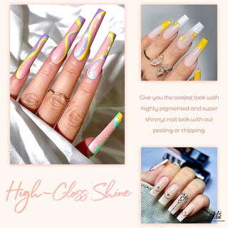 COVER NUDE - LDS Holiday Gel Nail Polish Collection: 180, 181, 182, 183, 184, 185, 186, 187, 188