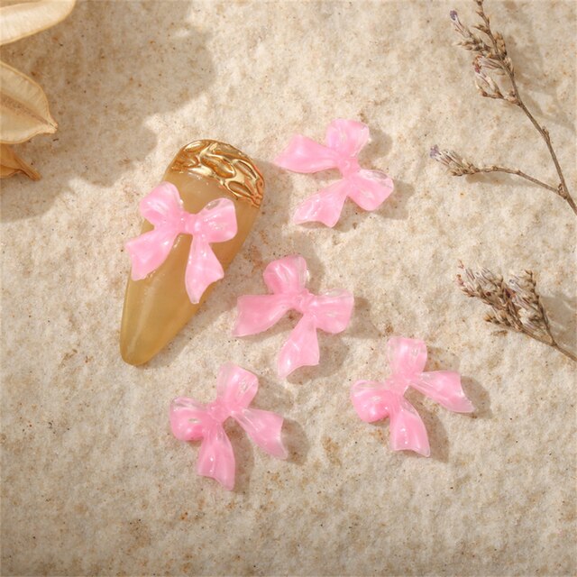 Aurora Butterfly Bow Nail Charm