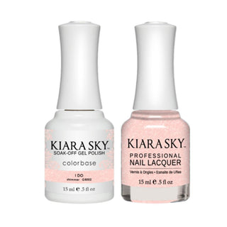 Kiara Sky 5002 I DO - Gel Polish & Lacquer Combo