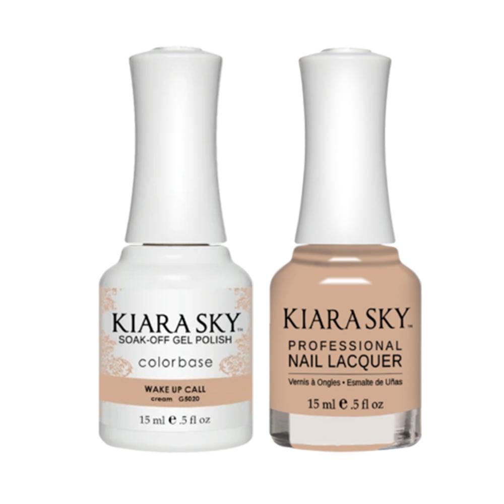 Kiara Sky 5020 WAKE UP CALL - Gel Polish & Lacquer Combo