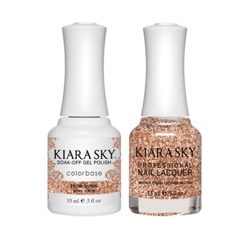 Kiara Sky 5026 PROM QUEEN - Gel Polish & Lacquer Combo