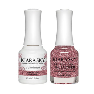 Kiara Sky 5053 1-800-HIS LOSS - Gel Polish & Lacquer Combo