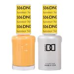 DND Gel Nail Polish Duo - 506 Yellow Colors - Summer Sun