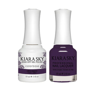 Kiara Sky 5061 LIKE A SNACK - Gel Polish & Lacquer Combo
