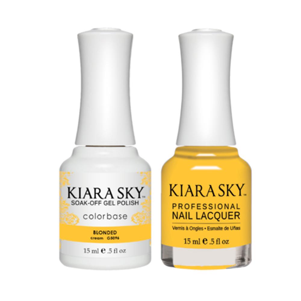 Kiara Sky 5096 BLONDED - Gel Polish & Lacquer Combo