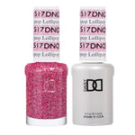 DND Gel Nail Polish Duo - 517 Red Colors - Lollipop