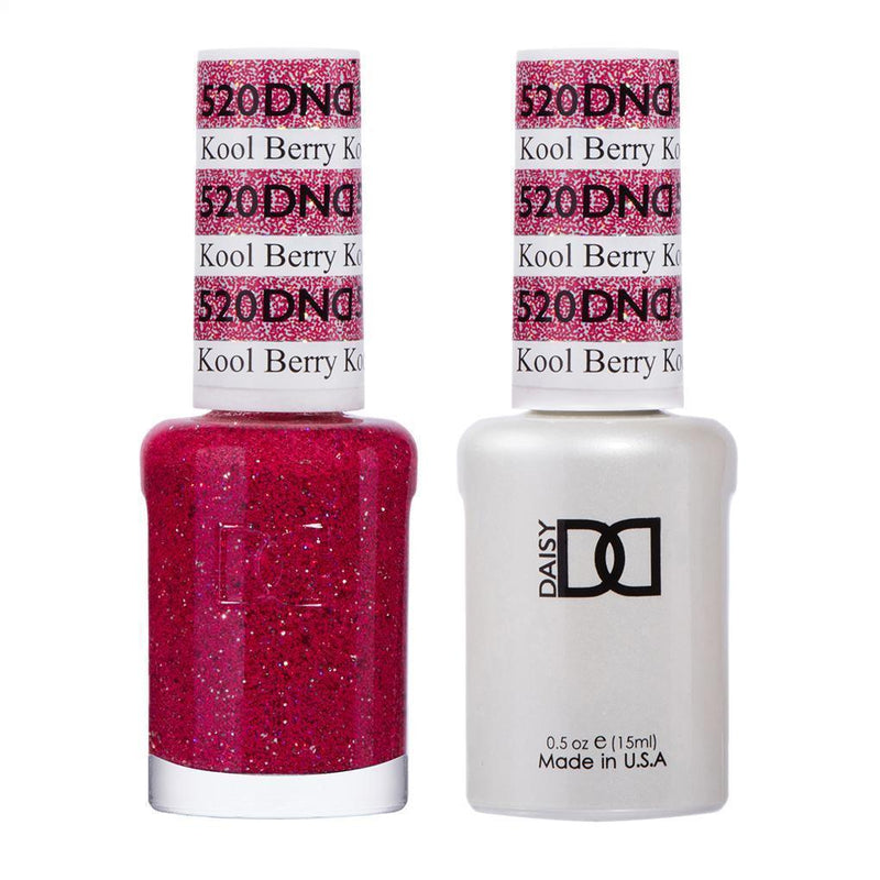 DND Gel Nail Polish Duo - 520 Pink Colors - Kool Berry