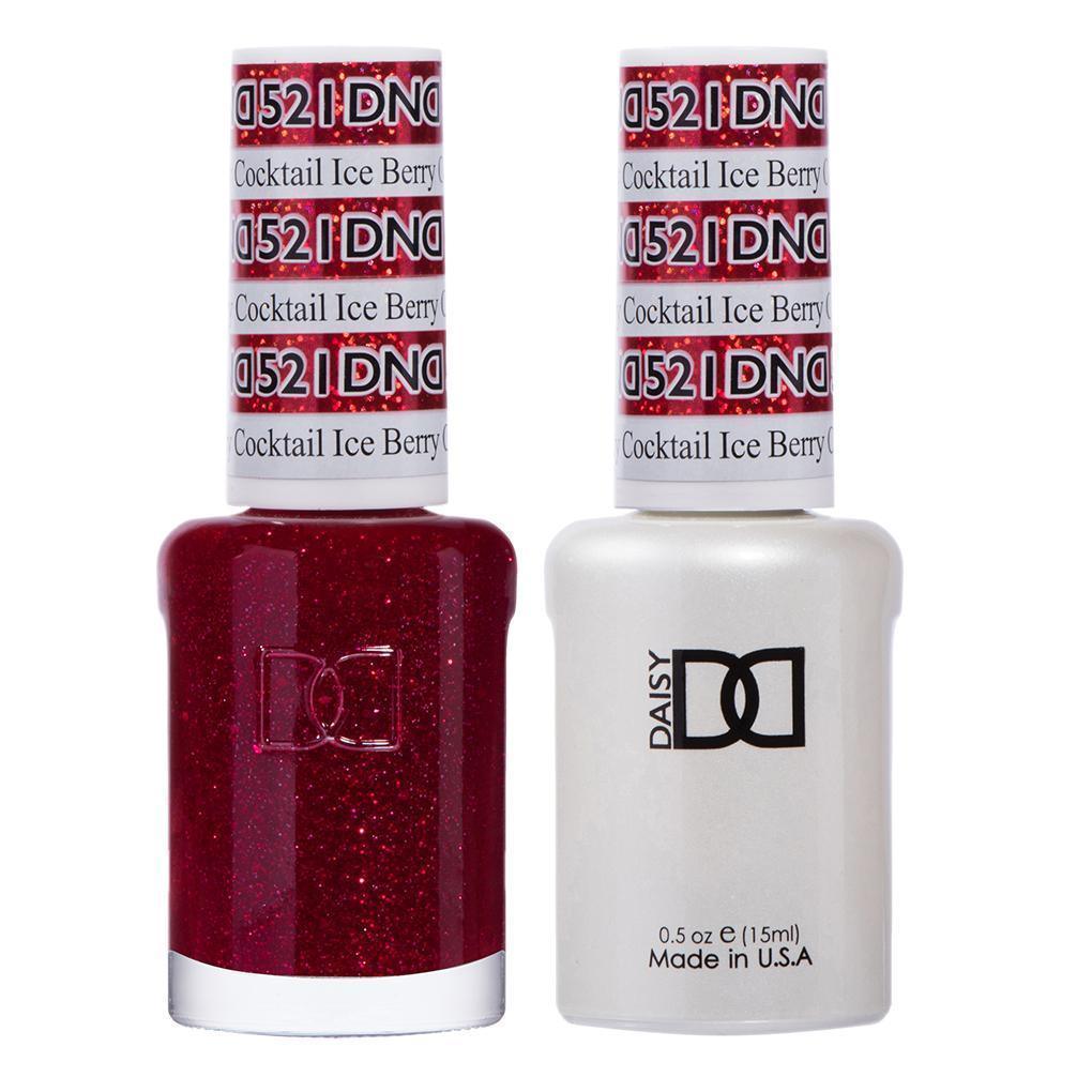 DND Gel Nail Polish Duo - 521 Red Colors - Ice Berry Cocktail