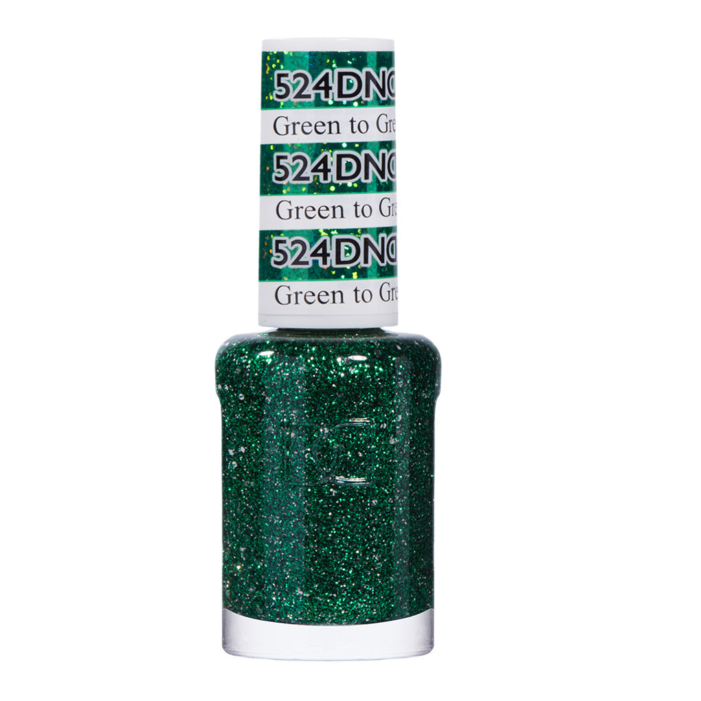 DND Nail Lacquer - 524 Green Colors - Green to Green