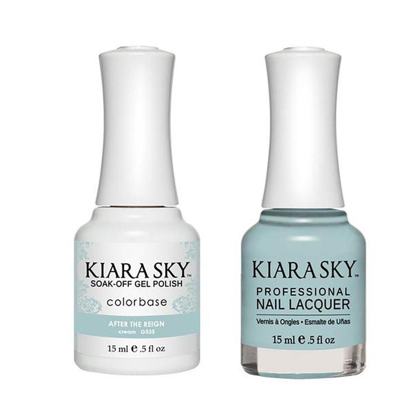 Kiara Sky 535 After The Reign - Gel Polish & Lacquer Combo