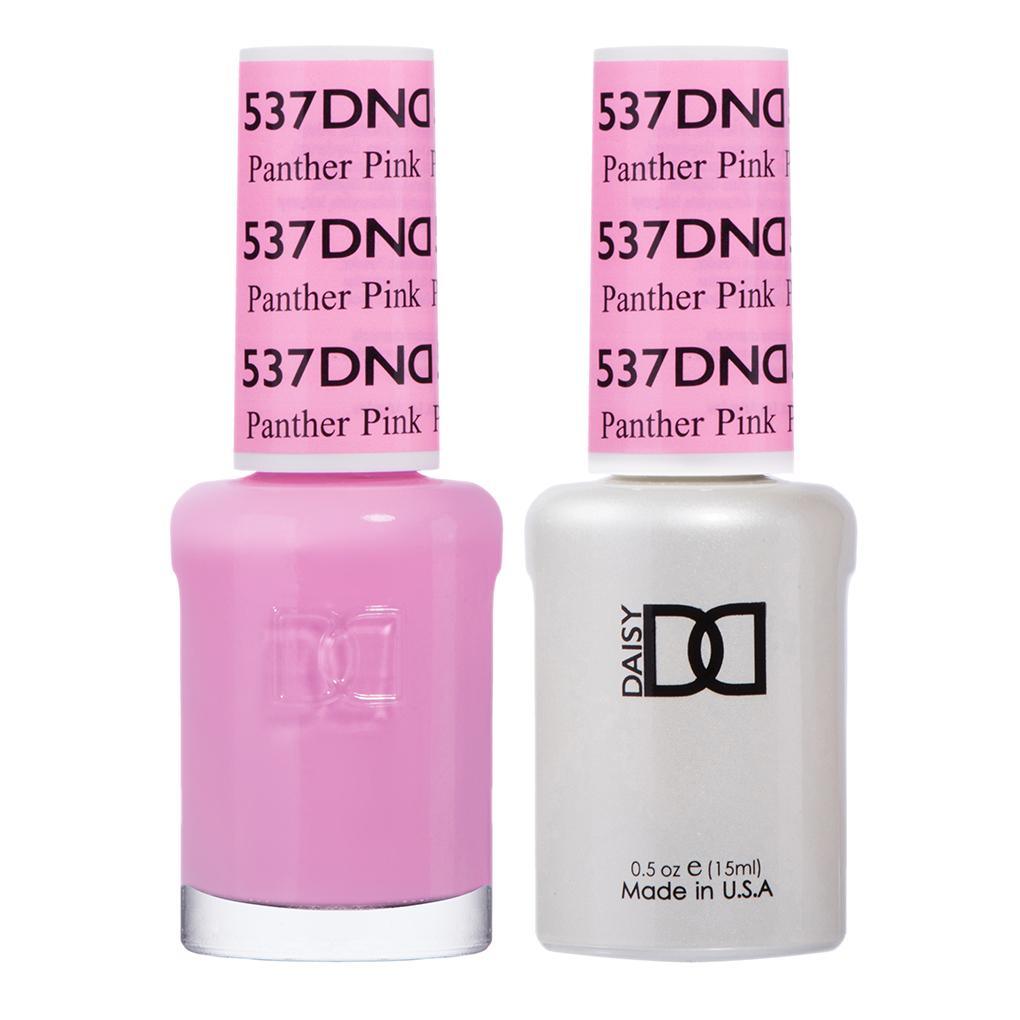 DND Gel Nail Polish Duo - 537 Pink Colors - Panther Pink