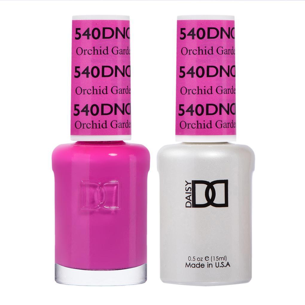 DND Gel Nail Polish Duo - 540 Pink Colors - Orchid Garden