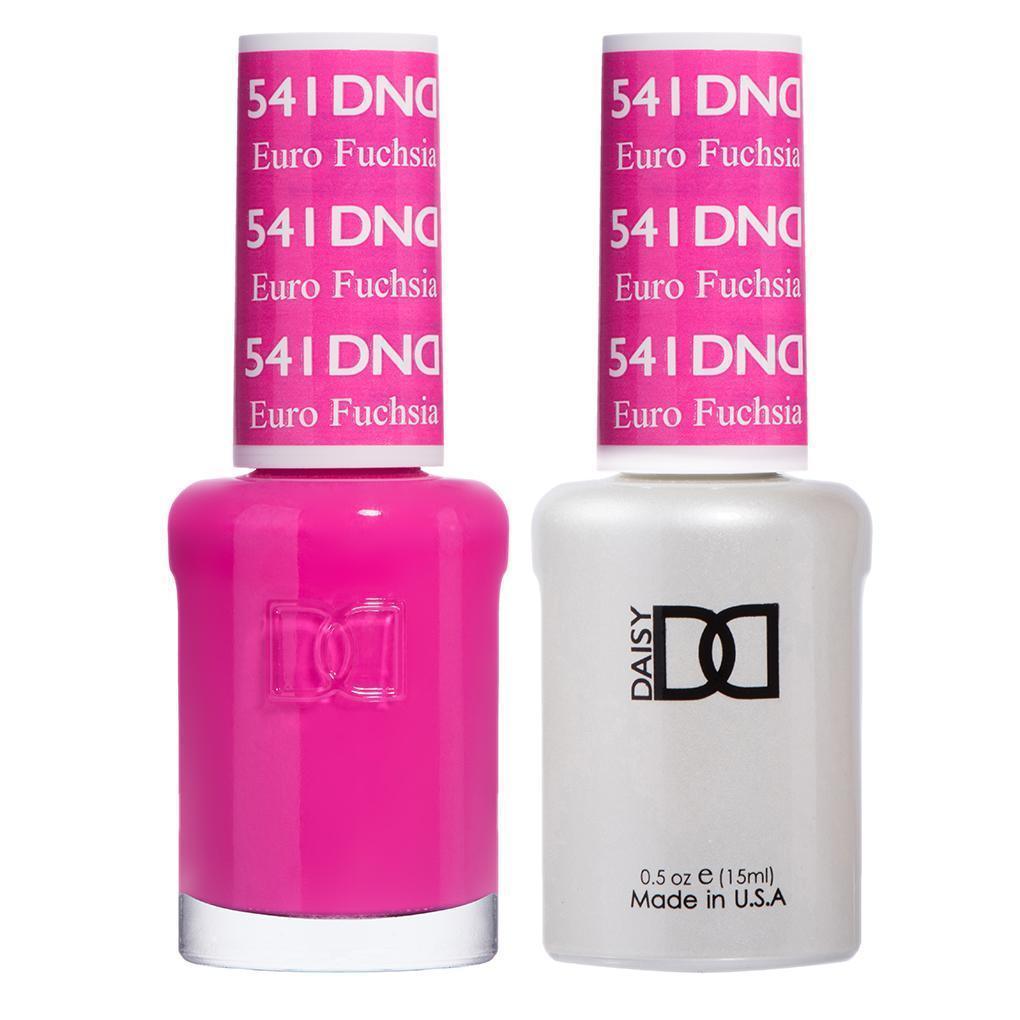 DND Gel Nail Polish Duo - 541 Pink Colors - Euro Fuchsia
