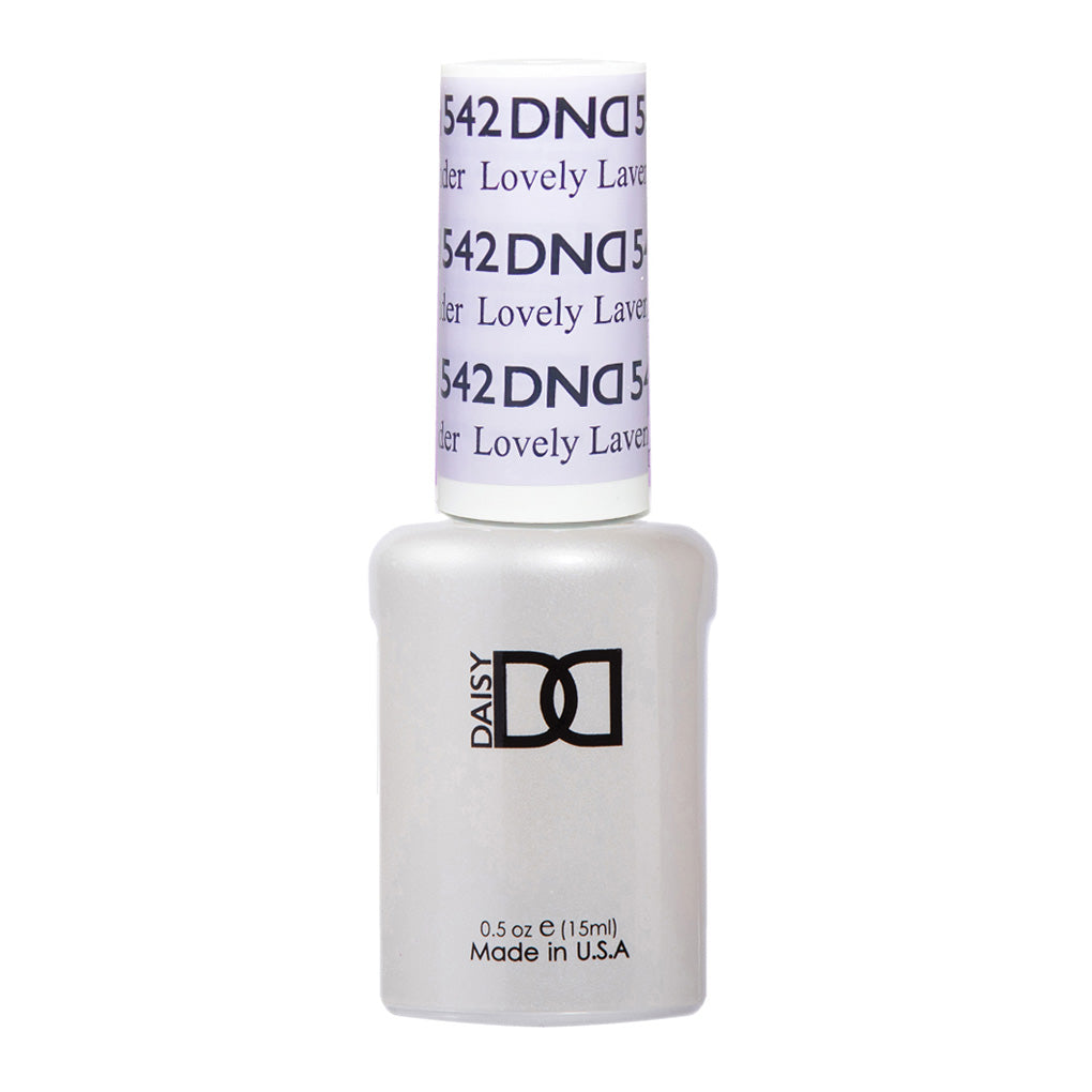 DND Gel Polish - 542 Purple Colors - Lovely Lavender