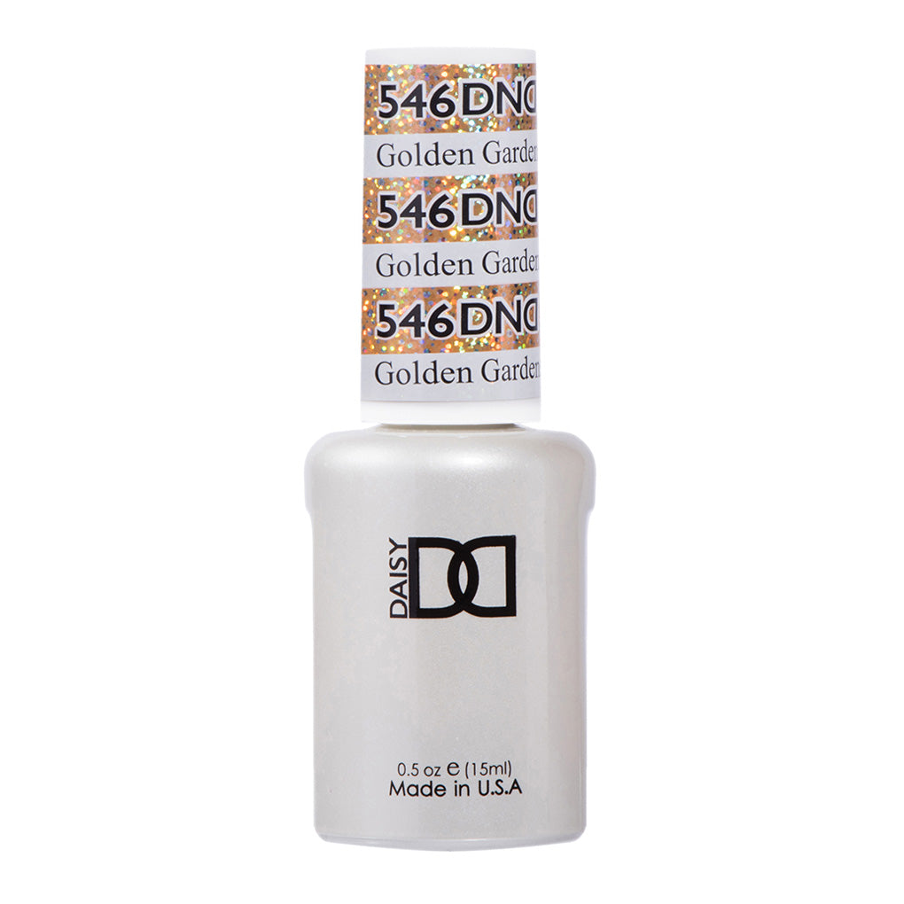 DND Gel Polish - 546 Gold Colors - Golden Gardens, WA