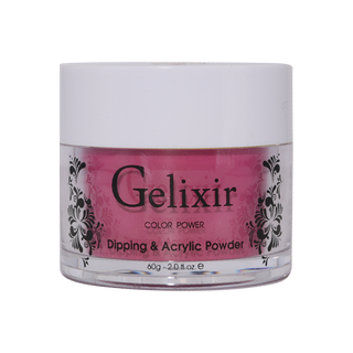 Gelixir Acrylic & Powder Dip Nails 054 Red Shimmer - Red Glitter Colors by Gelixir sold by DTK Nail Supply