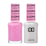 DND Gel Nail Polish Duo - 552 Pink Colors - Victorian Blush