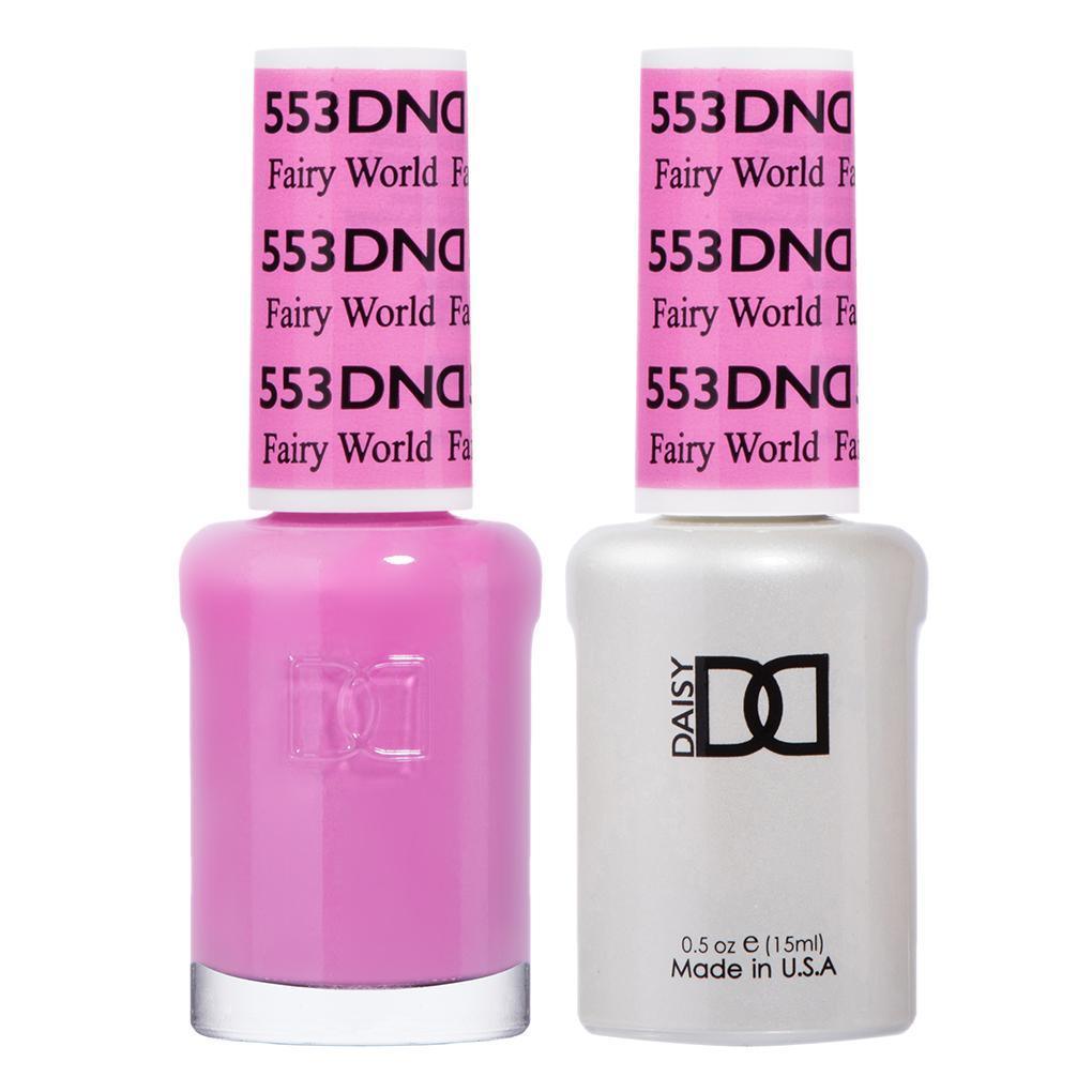 DND Gel Nail Polish Duo - 553 Pink Colors - Fairy World