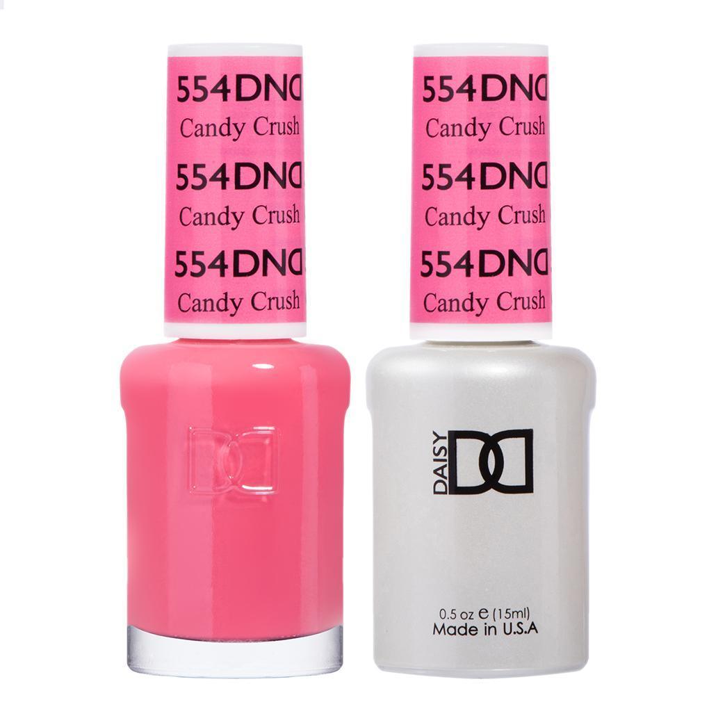 DND Gel Nail Polish Duo - 554 Coral Colors - Candy Crush