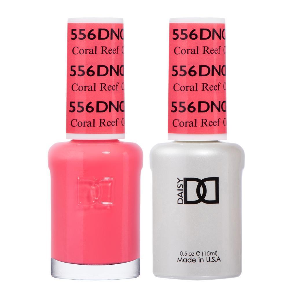 DND Gel Nail Polish Duo - 556 Coral Colors - Coral Reef