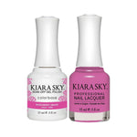 Kiara Sky 564 Razzleberry Smash - Gel Polish & Lacquer Combo