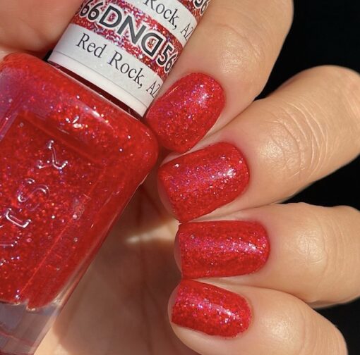 DND Gel Polish - 566 Red Colors - Red Rock, AZ