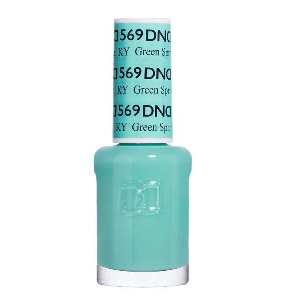 DND Nail Lacquer - 569 Green Colors - Green Spring, KY