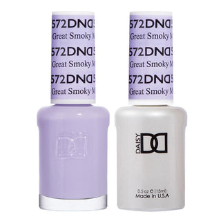 DND Gel Nail Polish Duo - 572 Purple Colors - Great Smoky Mountain, TN