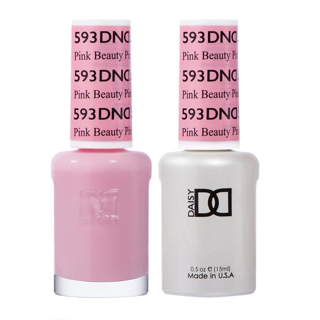 DND Gel Nail Polish Duo - 593 Pink Colors - Pink Beauty