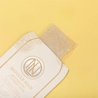 Ampoule Mask - Brightening Glutathione (Lemon)