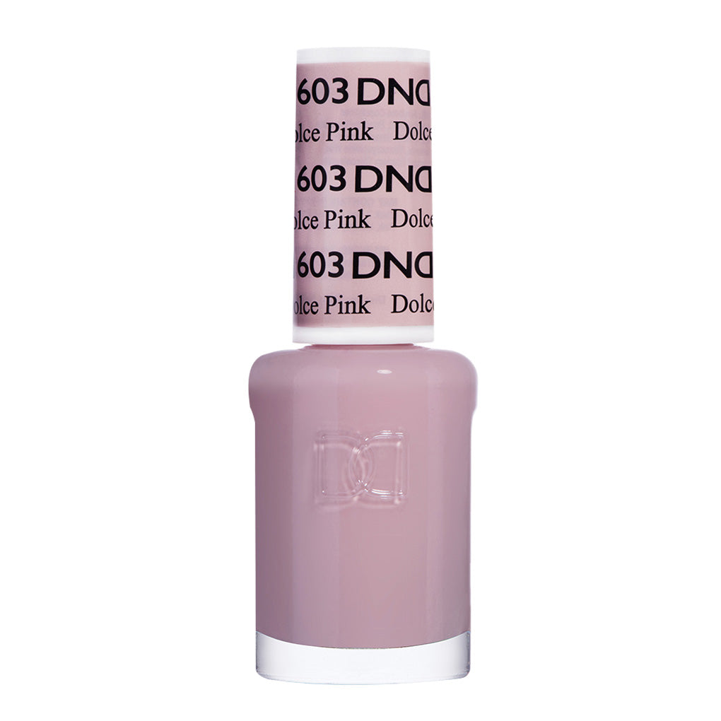 DND Nail Lacquer - 603 Neutral Colors - Dolce Pink