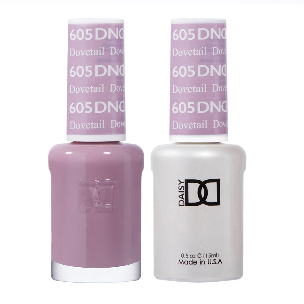 DND Gel Nail Polish Duo - 605 Purple Colors - Dovetail