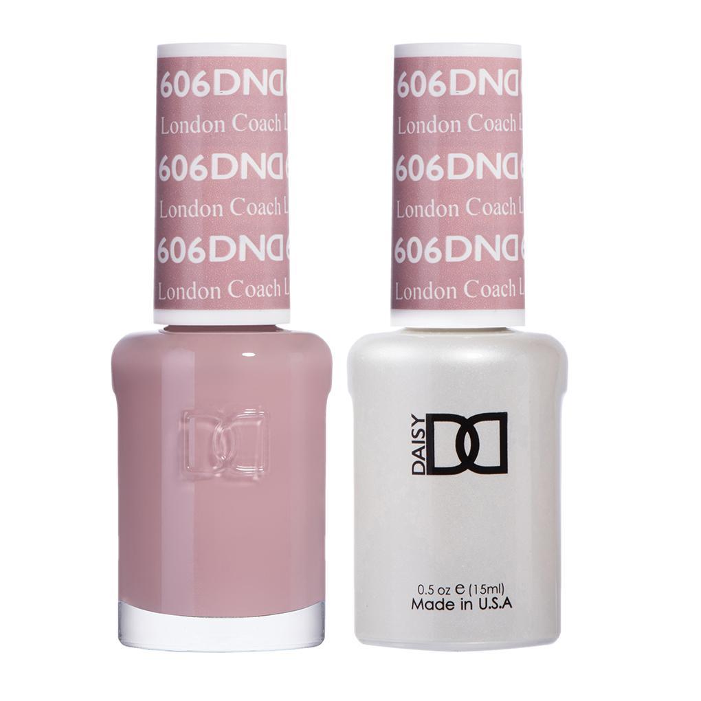 DND Gel Nail Polish Duo - 606 Brown Colors - London Coach