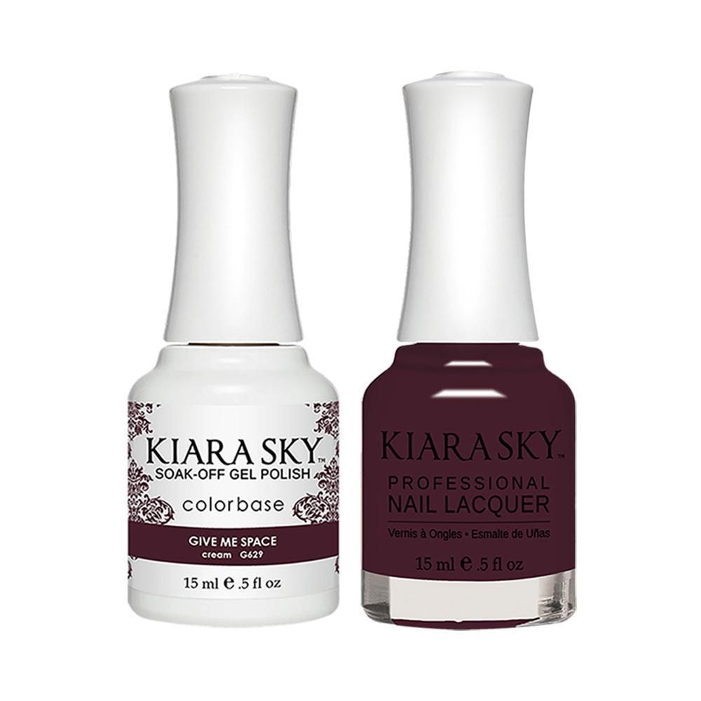 Kiara Sky 629 Give Me Space - Gel Polish & Lacquer Combo