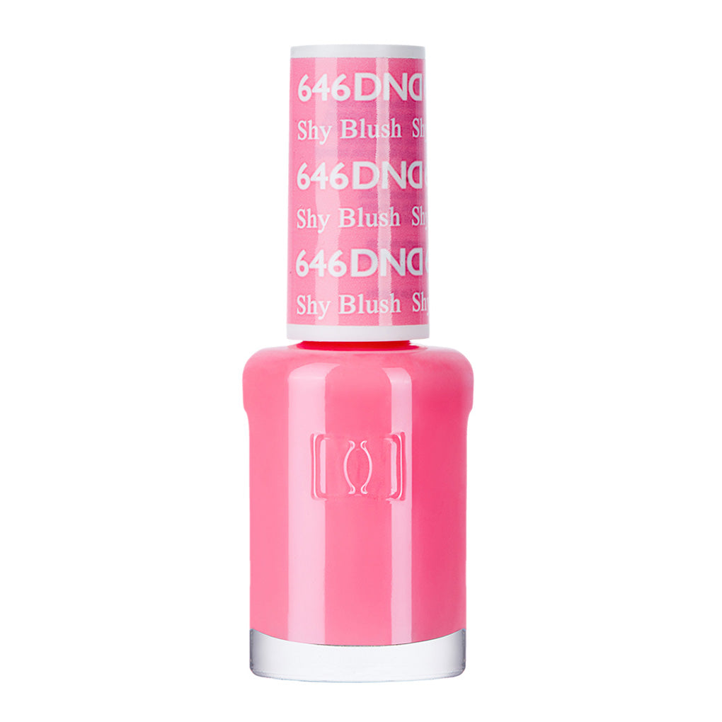DND Nail Lacquer - 646 Coral Colors - Shy Blush